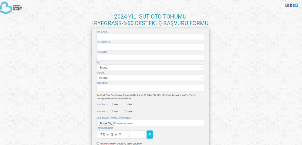 buyuksehirden ciftciye yuzde 50 hibeli sut otu tohumu 1